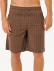 Pantaloncini Boardshort Volley Premium Surf Check Coffee