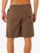Pantaloncini Boardshort Volley Premium Surf Check Coffee