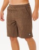 Pantaloncini Boardshort Volley Premium Surf Check Coffee