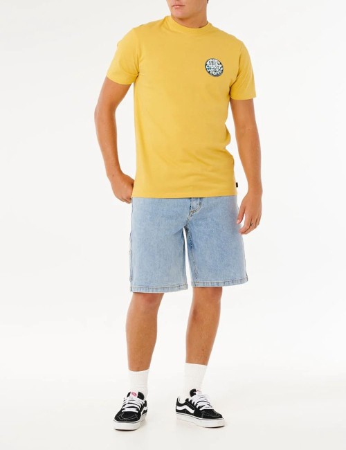 T-shirt a maniche corte Wettie Passage Icon Ochre