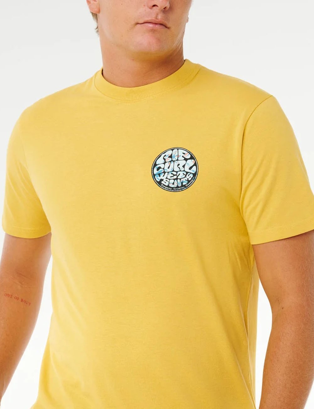 T-shirt a maniche corte Wettie Passage Icon Ochre
