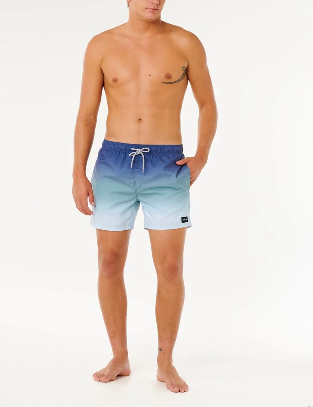 Costume Short Volley Offset Fade Light Navy