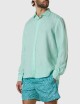 Camicia di lino a maniche lunghe CABBAGE