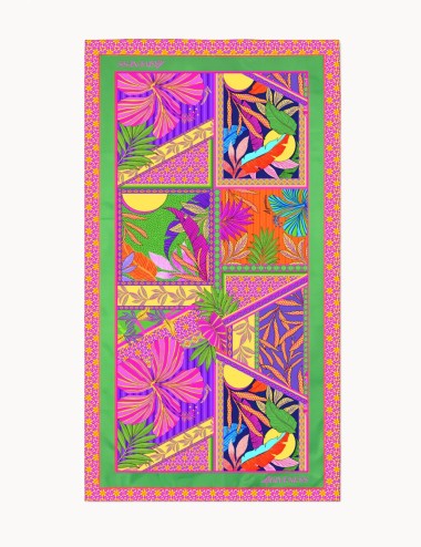 Telo mare pop foulard