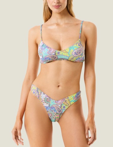 Bikini top cachemire pastel