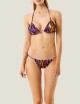 Triangolo e slip laccetti hypnotic zebra
