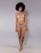 Bikini triangolo imbottito e brasiliana annodata Giamaica
